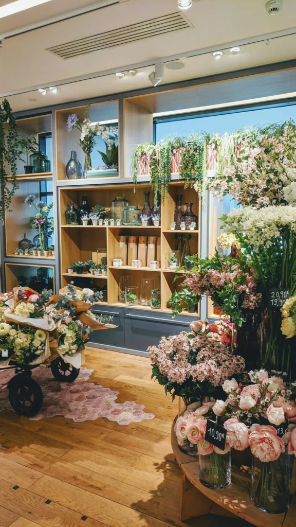 Boutique Maisonkkot Bouquet, atelier floral, showroom Paris